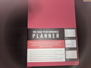 The High Performance Planner by Brendon Burchard