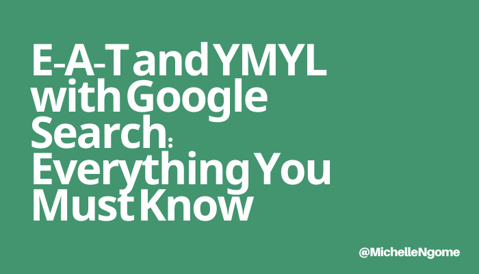 Google EAT and YMYL
